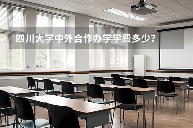 四川大学中外合作办学学费多少？